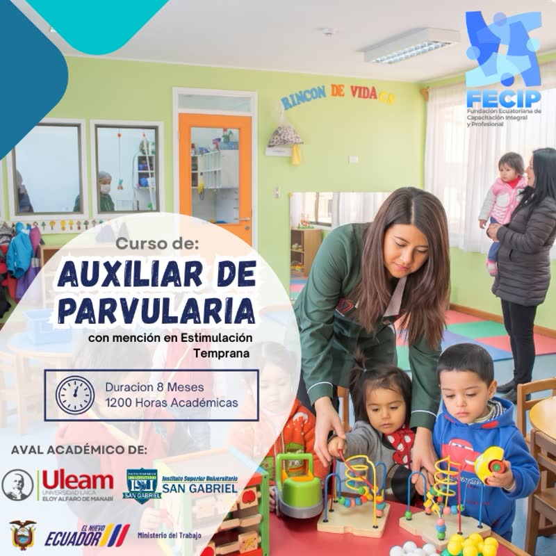 Auxiliar de Parvularia